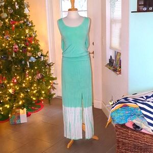 Made in USA Green Dragon Maxi tiedye